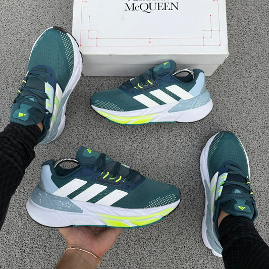 Adidas Run Falcon (Verde azulado-Blanco)